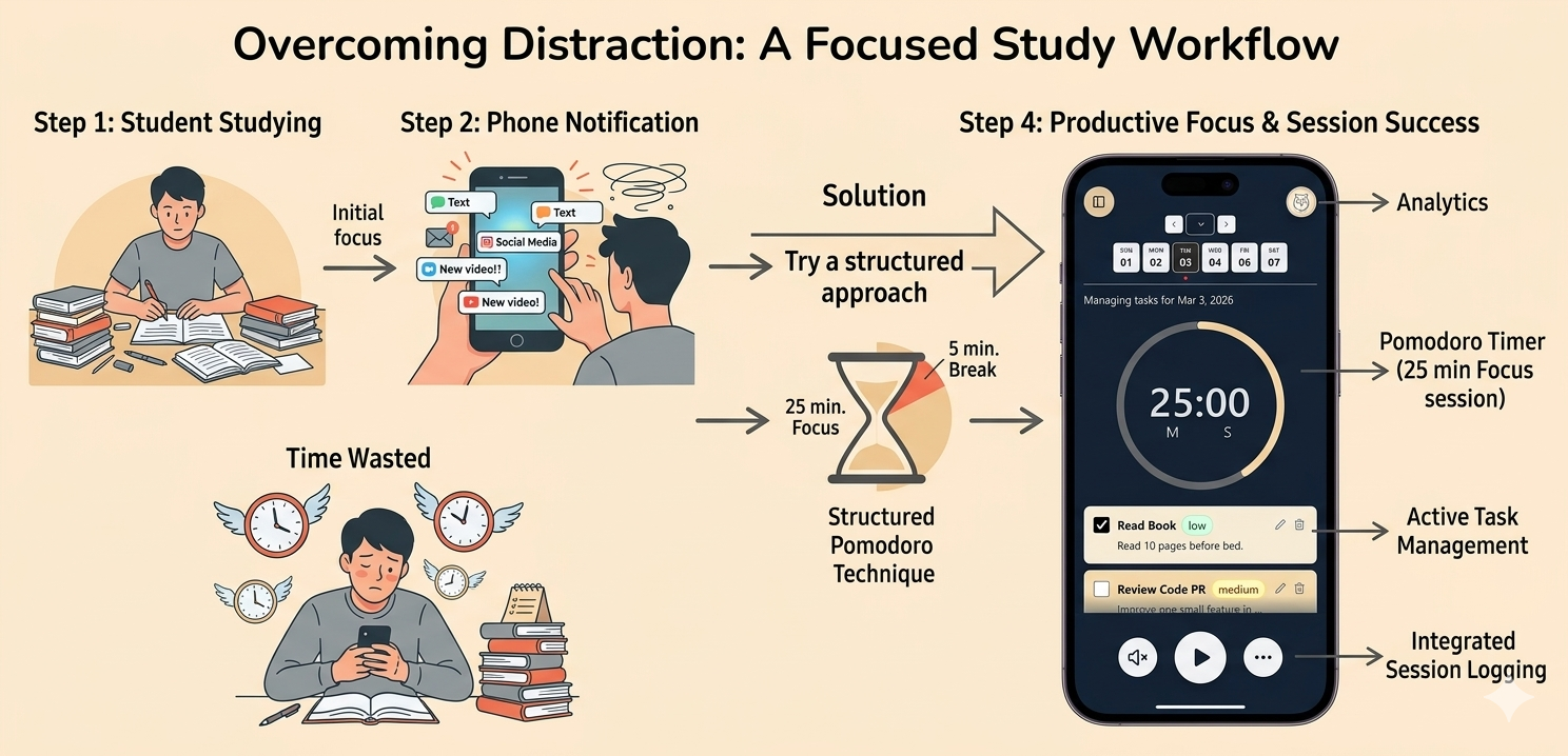 How to Stop Phone Addiction While Studying: Real Solutions That Work
